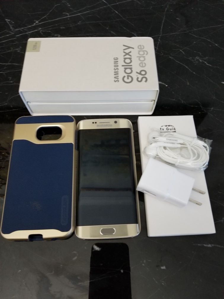 Gold Samsung Galaxy S6 edge (128G)