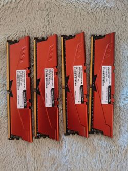 TeamGroup Vulcan Z 8GB DDR4 3000 RAM x4