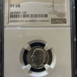 NGC Graded 1964 Roosevelt Dime