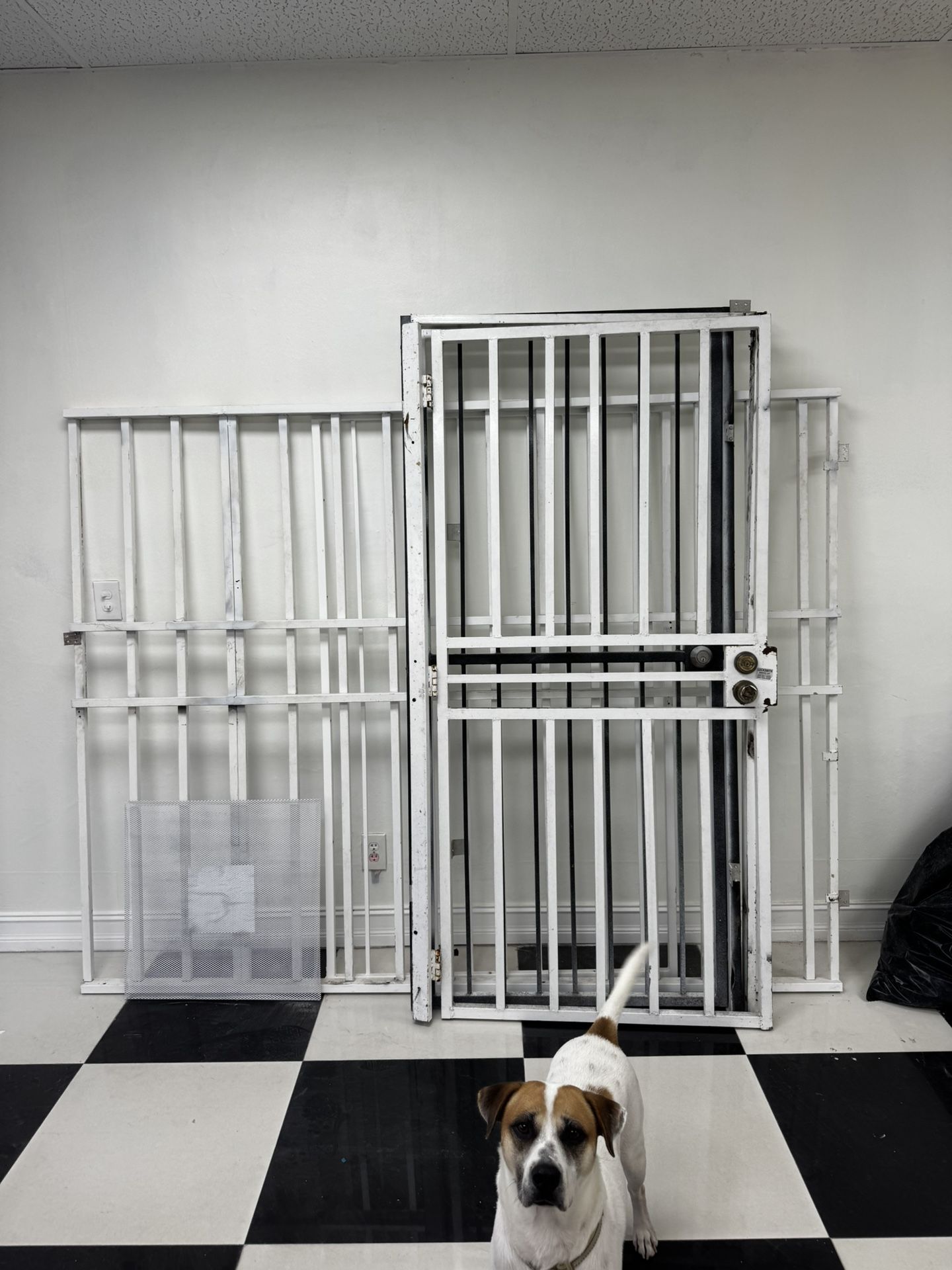 Metal Gate Guard Railing Fence Security