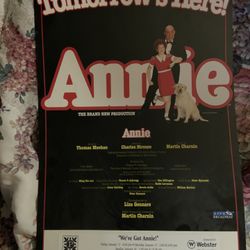 Memorabilia .. Stage.. Musical Advertisement  From Waterbury Palace Production Play Poster Card…