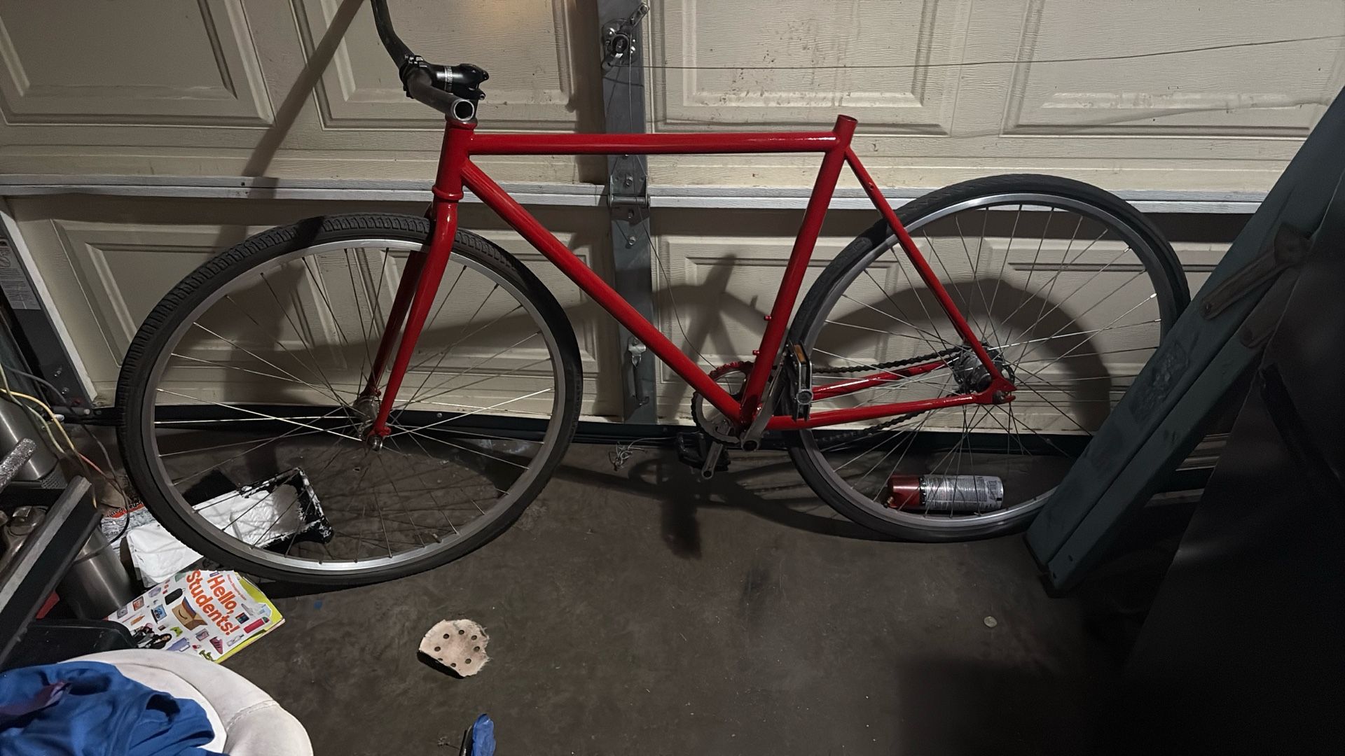 Bike Fixie Free Spin