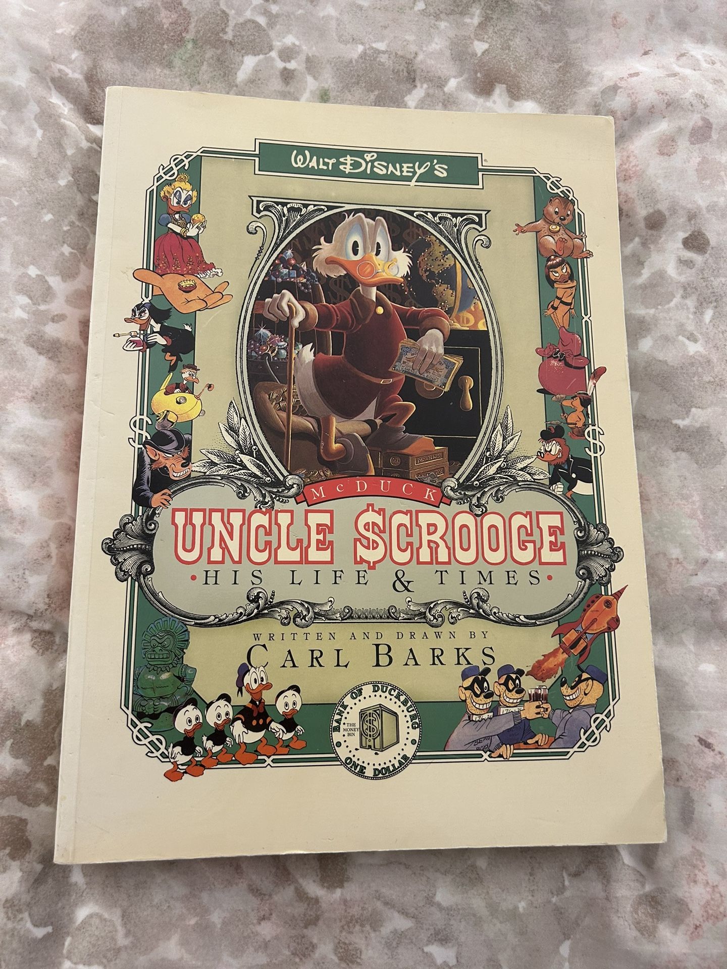 First Edition Uncle Scrooge Life And Times, Carl Barks  