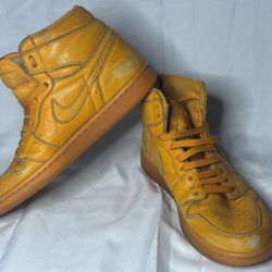 Size 8.5 - Air Jordan 1 Retro OG G8RD High Orange Peel Leather (AJ5997-880)
