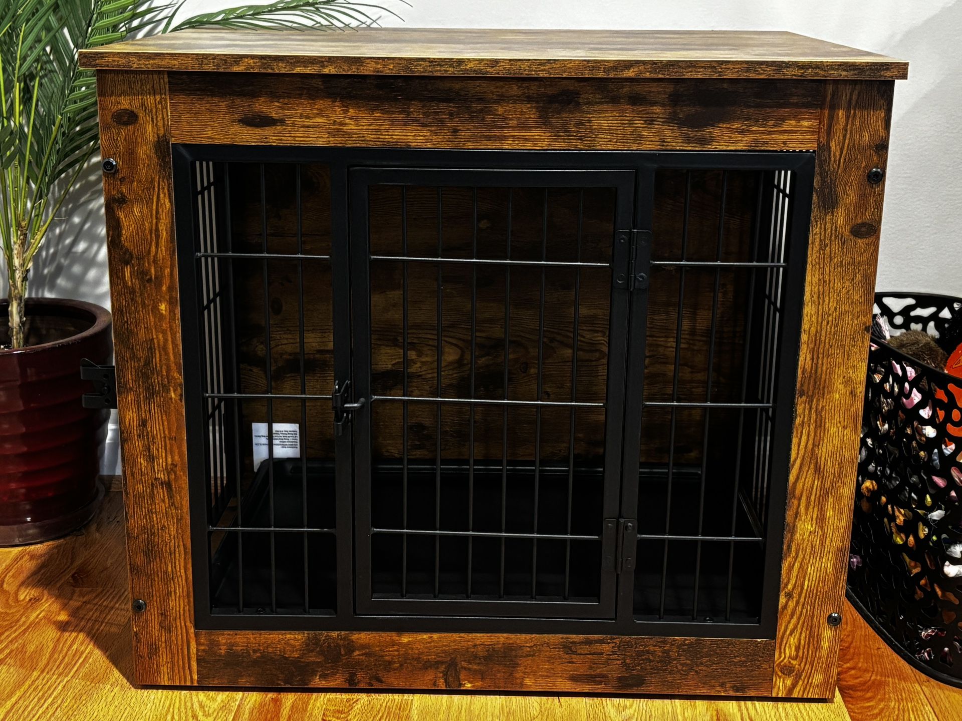 End Table Dog Crate