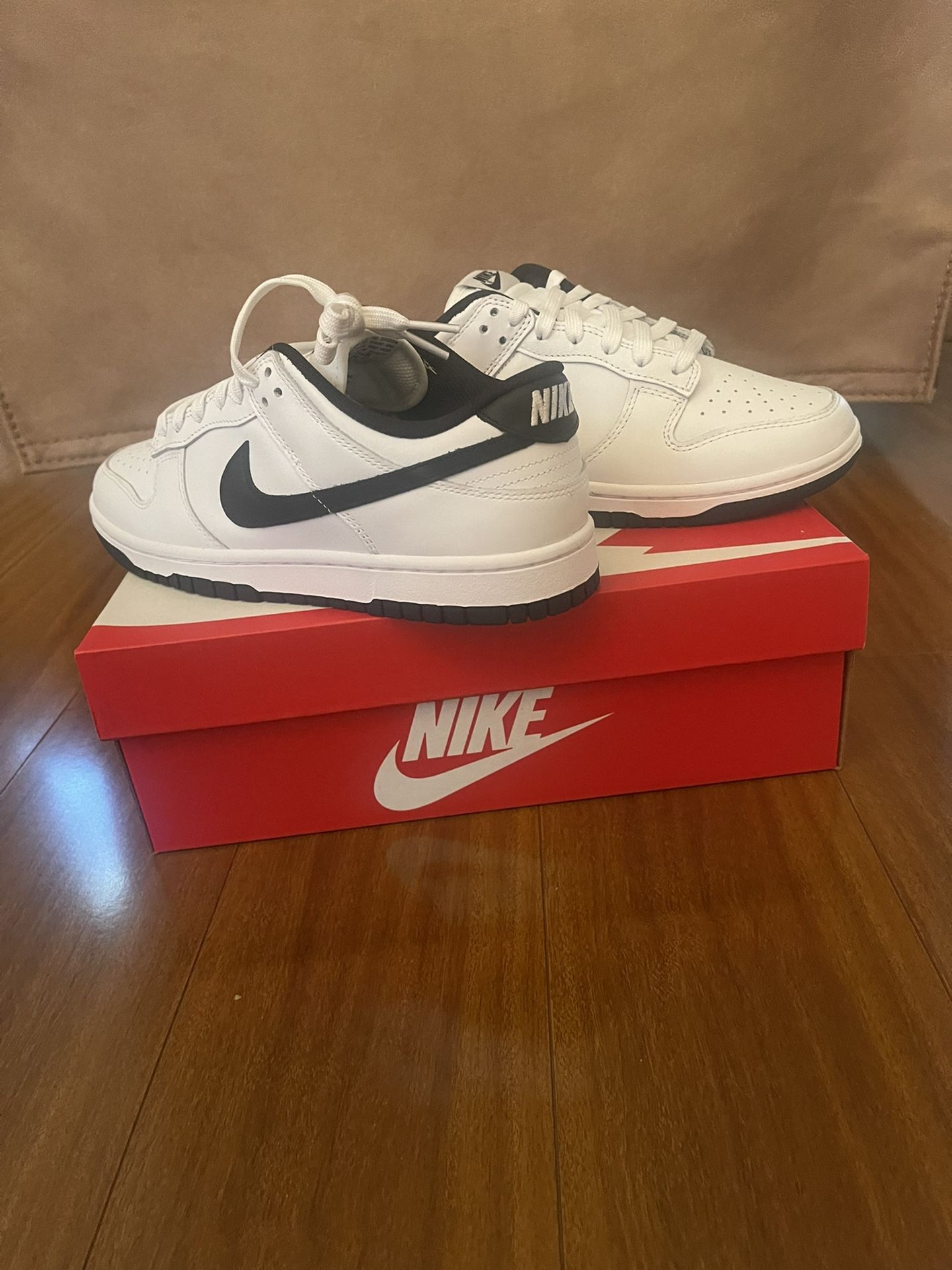 Womens Nike Dunk Low Black White