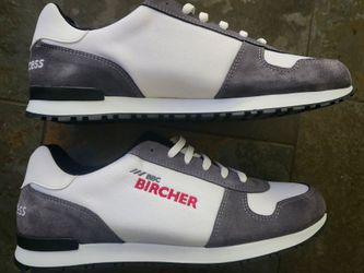 Bircher mens suede sneakers , size 11.5