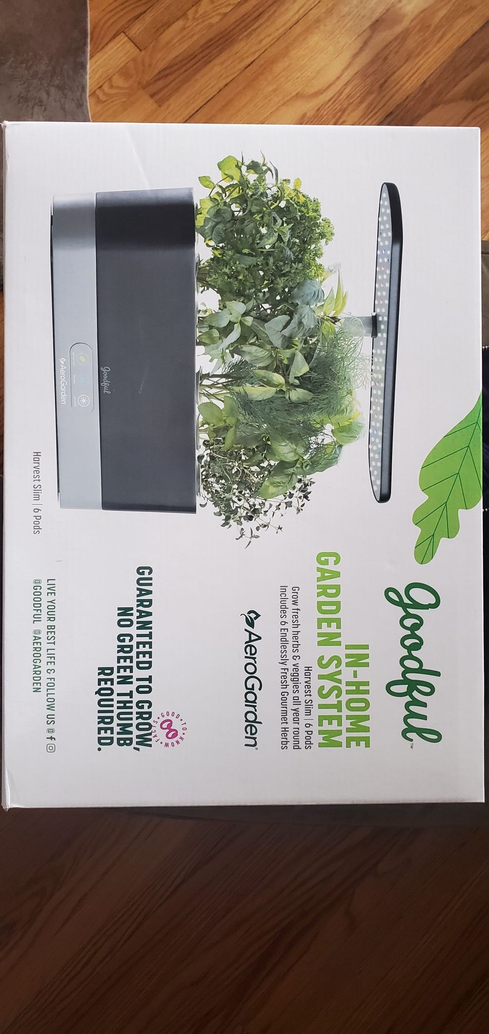 AeroGarden hydroponic herb garden