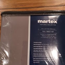 New Martex Full Size Sheet Set 