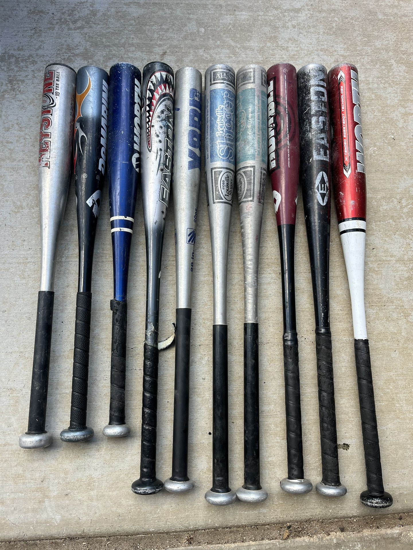 Baseball Bats Size 25-3, 29-6, 30-1 