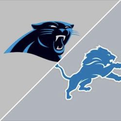 $80.00 Panther Vs Detroit Lions Dec 24 @ 1pm 