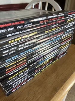 Thrasher skate mags (2022-2024) limited edition