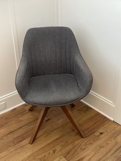 Gray Swivel Office Chair
