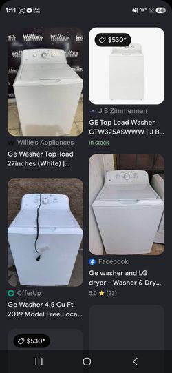 Washer and dryer