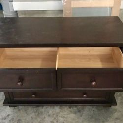 Espresso Dresser 4 Drawers