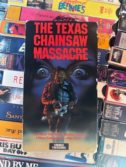 The Texas Chainsaw Massacre vhs