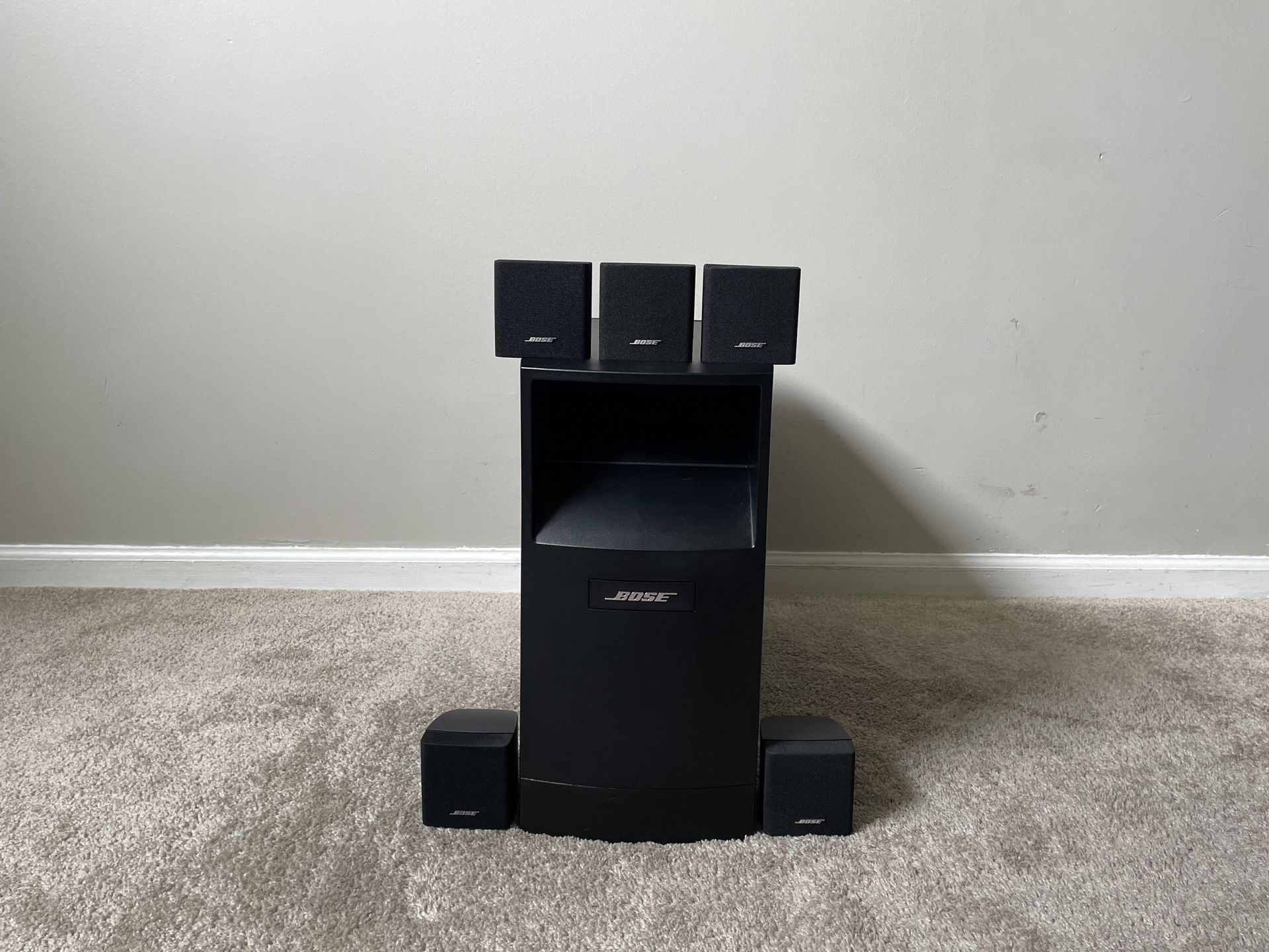 Bose Acoustimass 6 Series III 5.1 Home Theater Surround Speaker System