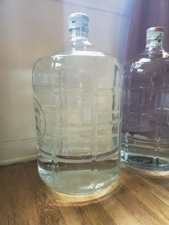 5 Gallon Glass Water Bottle - Clear