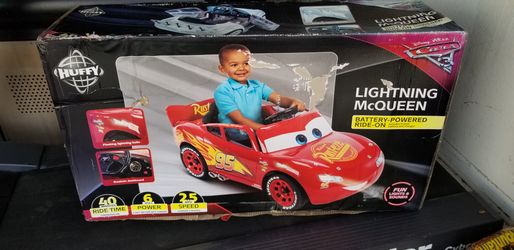 Disney Battery Operated Lightning McQueen Car