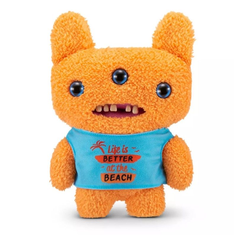 Fuggler 9.4" Vacay Vibes Reek-O Stuffed Animal - Orange