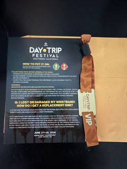 Daytrip VIP 2-day wristband