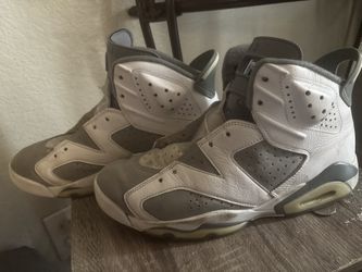 Gray &white Jordan’s