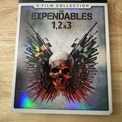 The Expendables 1,2,3 4K Blu Ray