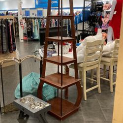 6ft Tall Wooden Bookcase