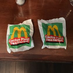 McDonalds Cactus Plant Flea Market Toy