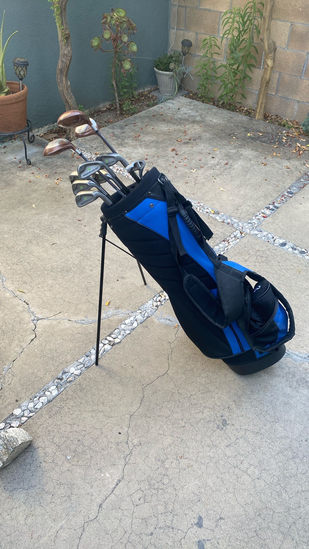 Full Golf Set With Golf Bag For Sale.