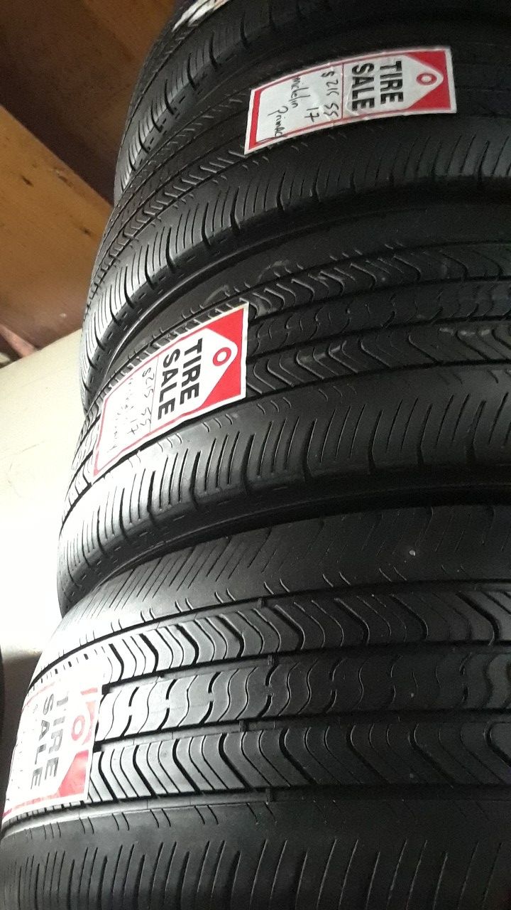 Used tires 215/ 55 R17