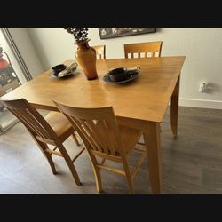 Wooden Table Set