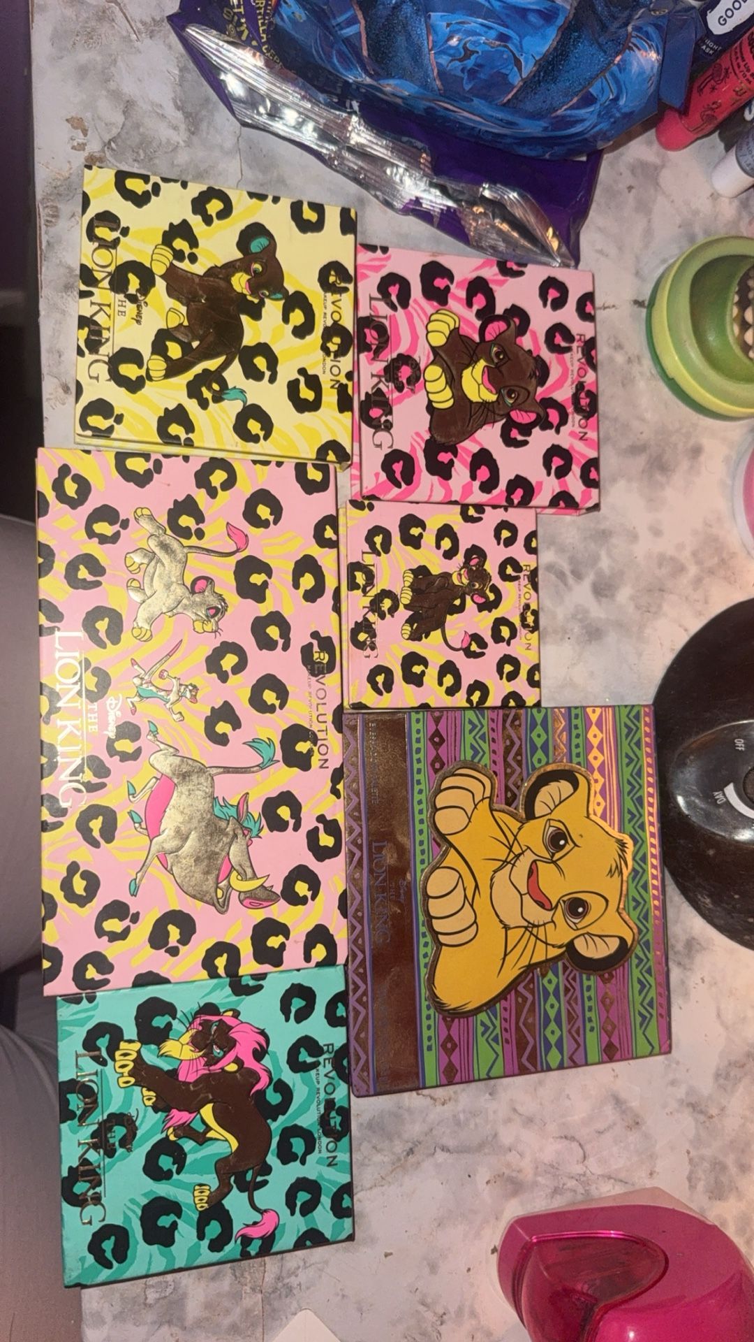 Lion King Make Up Eyeshadows $150 For All 