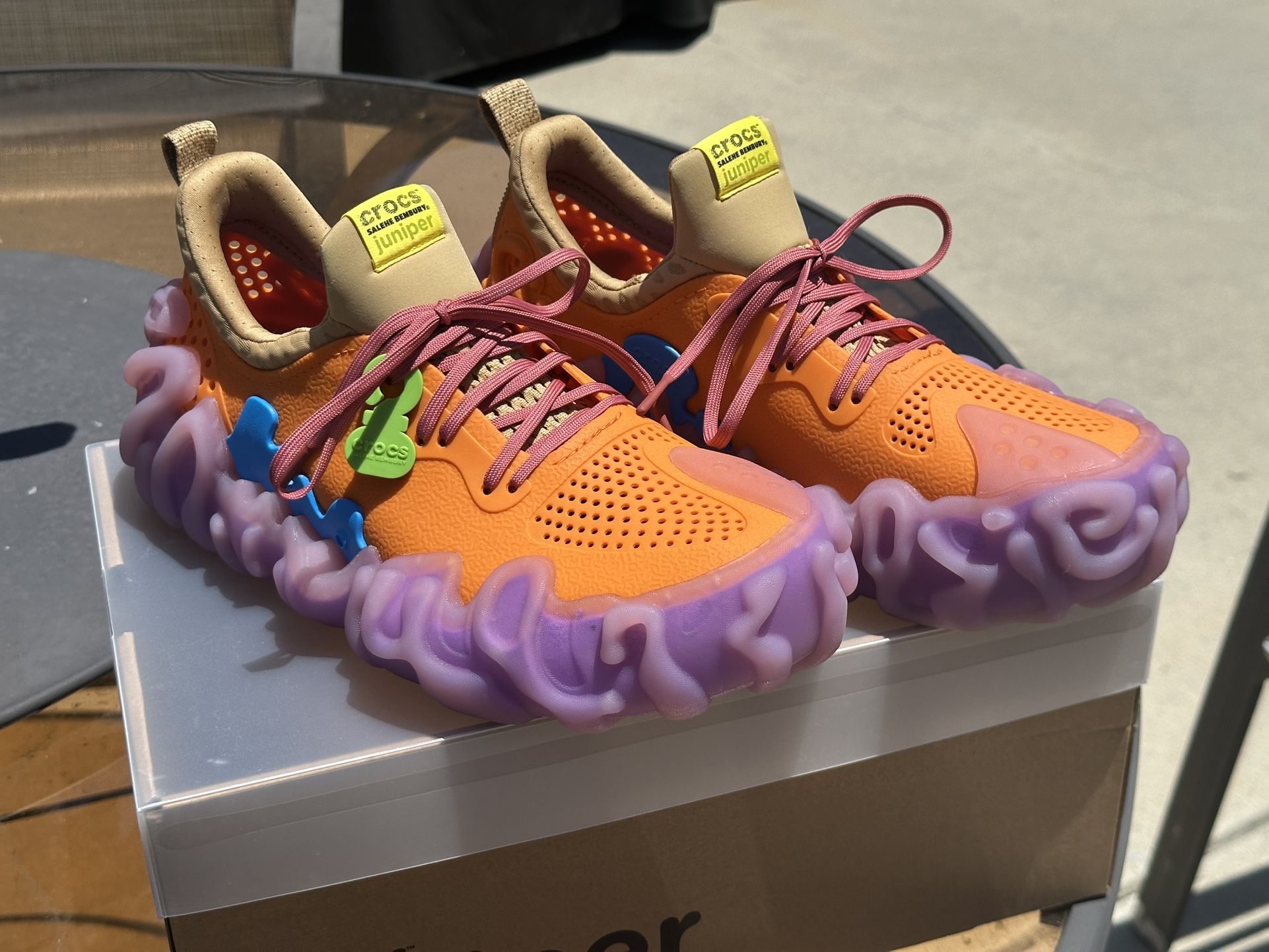 Salehe Bembury x Crocs Juniper Apricot M9