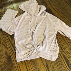 Hooded Long Sleeve Sz 8