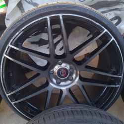 22" Curba Concepts Wheels And New Tires