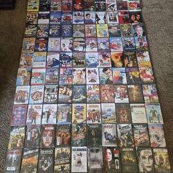 Lot of 100 DVD Movies