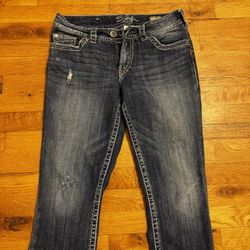 Women’s Silver Capris