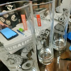 Peroni Italian Beer Glass