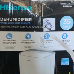 35 Pint Dehumidifier By Hisense