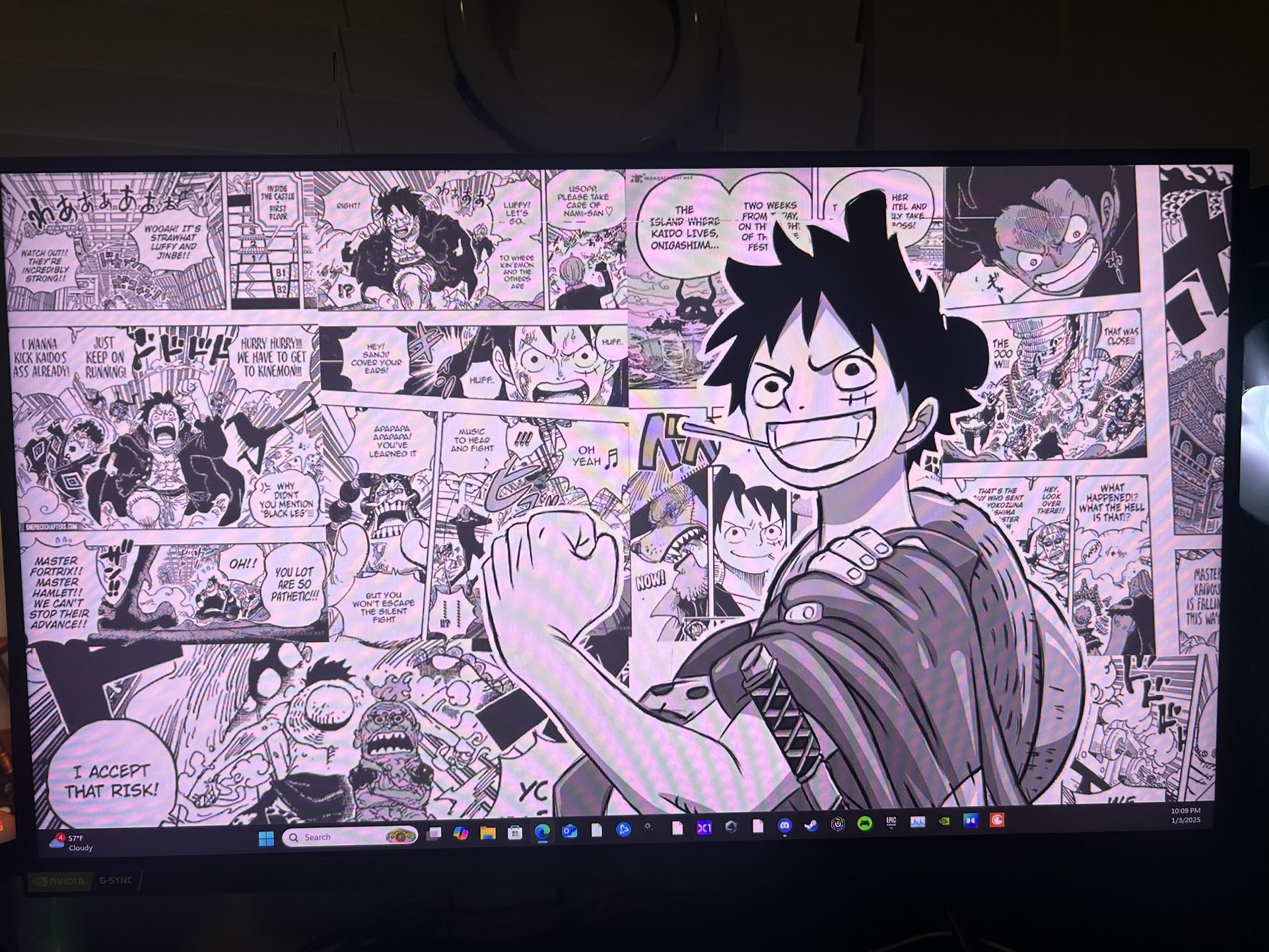 LG UltraGear 27” 240Hz
