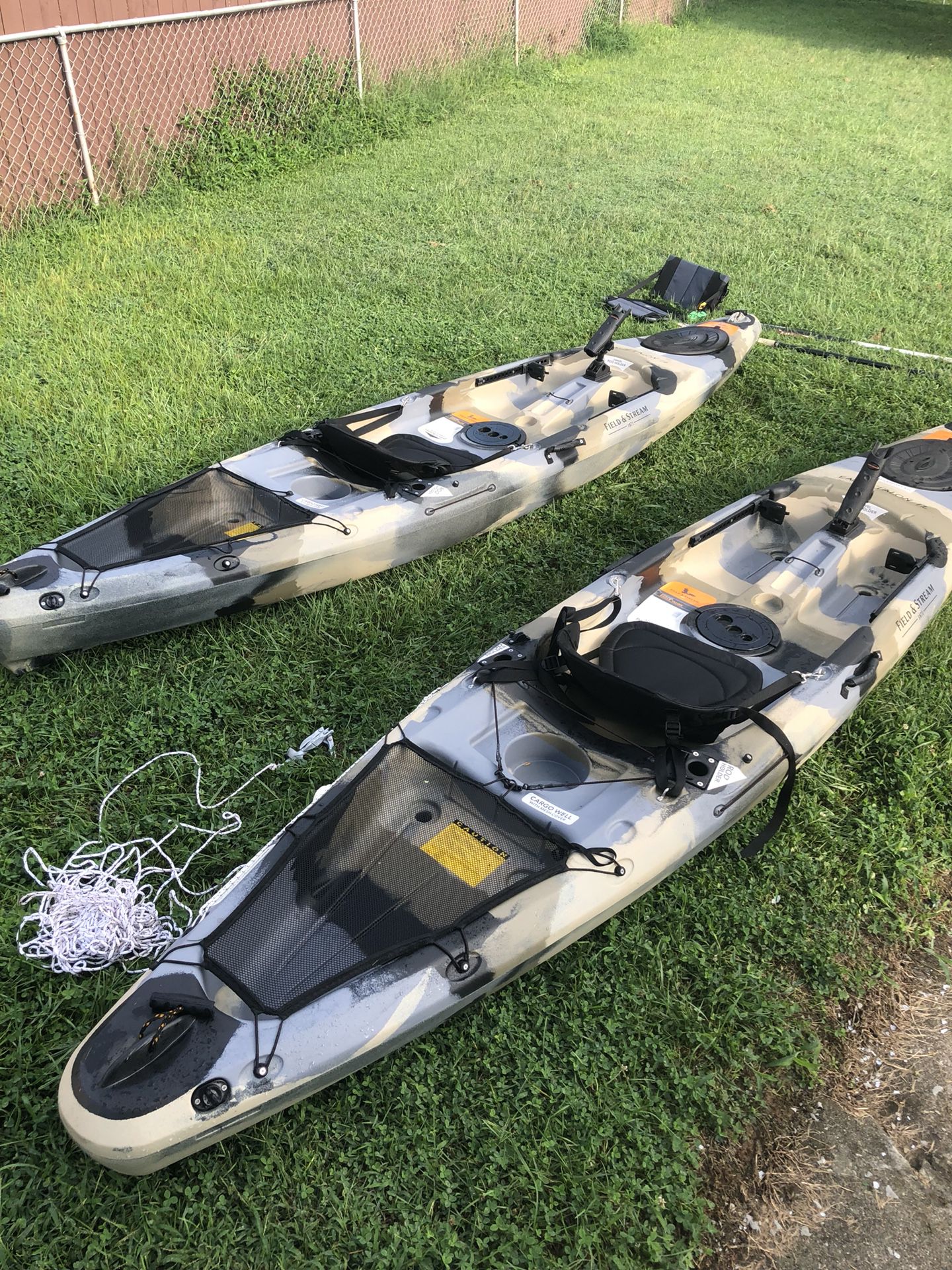 Two Field & Stream Eagle Talon 120 Kayaks for Sale in Alexandria, KY -  OfferUp