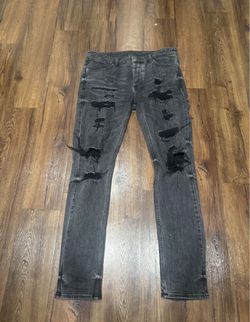 Ksubi Knee Rip Distressed Skinny Jeans | Size 34
