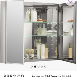 Glass Medicine Cabinet 