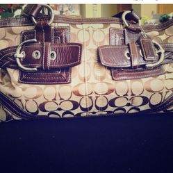 Coach Soho Braided Tote Bag
