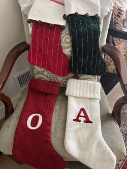 Monogram Christmas Stocking 