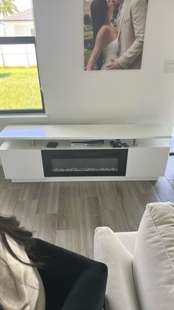 TV Stand (with firebox)
