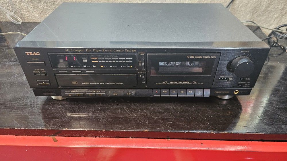Teac AD-3 CD player and Cassette Player