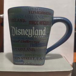 Disneyland Disney Blue Resort Mug 