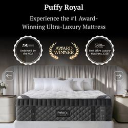 King Puffy Royal Mattress And Adjustable Base